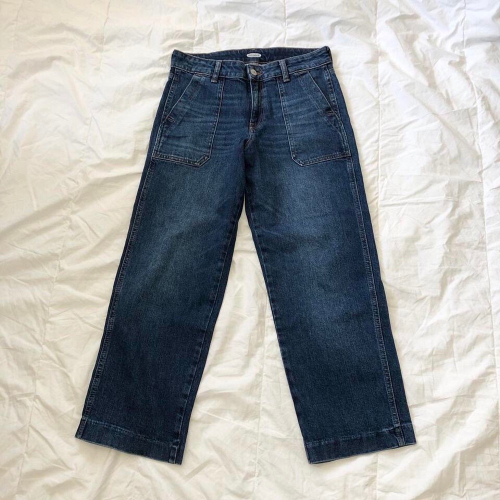 Pork Chop Medium Wash High Ride Wide Leg Pants - Picture 2 of 4